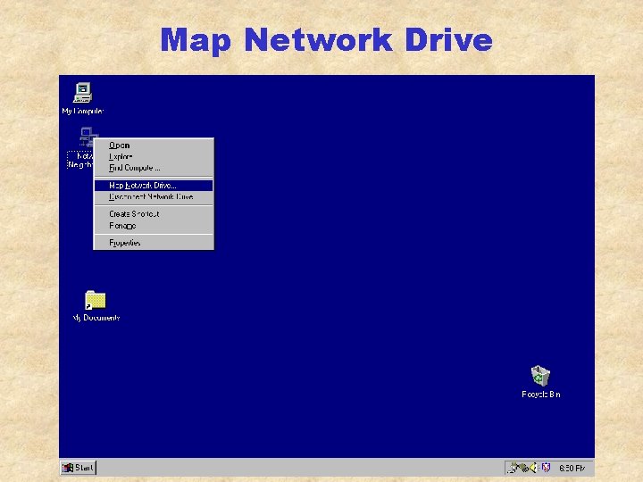 Map Network Drive 