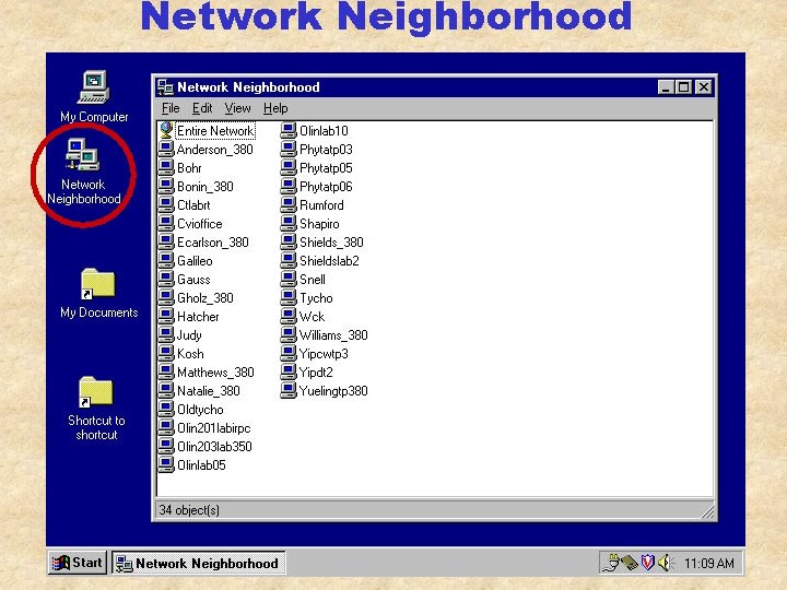 Network Neighborhood 