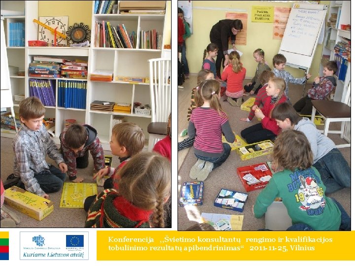 Konferencija , , Švietimo konsultantų rengimo ir kvalifikacijos tobulinimo rezultatų apibendrinimas“ 2011 -11 -25, Konferencija , , Švietimo konsultantų rengimo ir kvalifikacijos tobulinimo rezultatų apibendrinimas“ 2011 -11 -25,