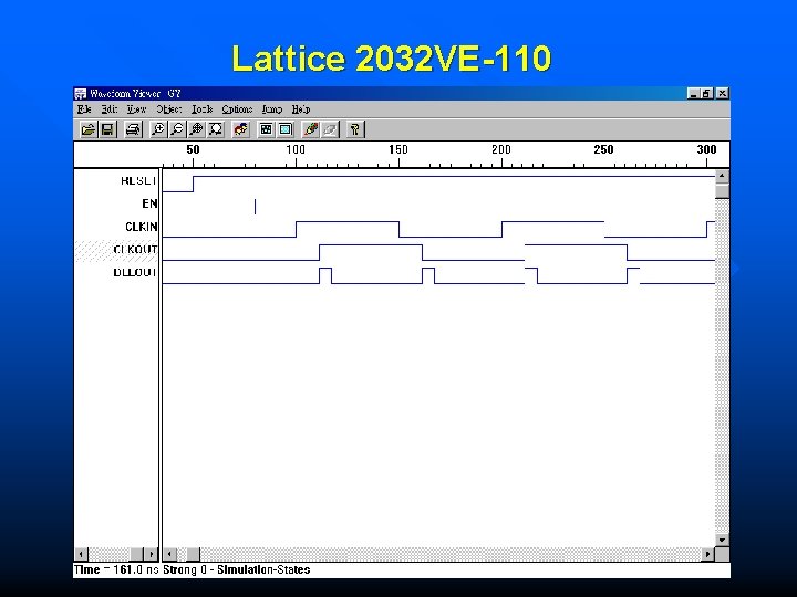 Lattice 2032 VE-110 