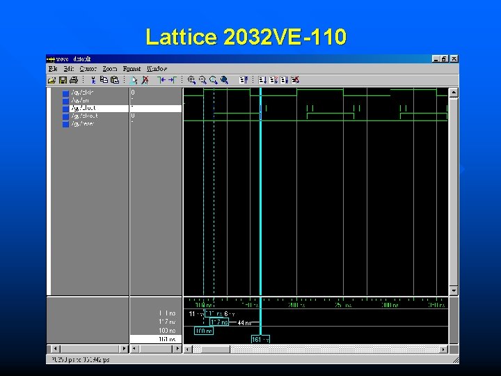 Lattice 2032 VE-110 