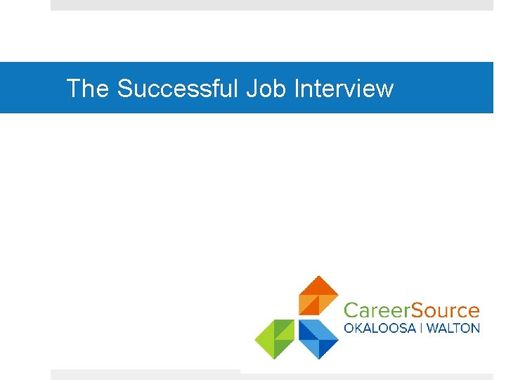 The Successful Job Interview 