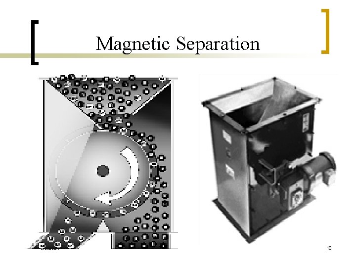 Magnetic Separation 3/6/2021 18 