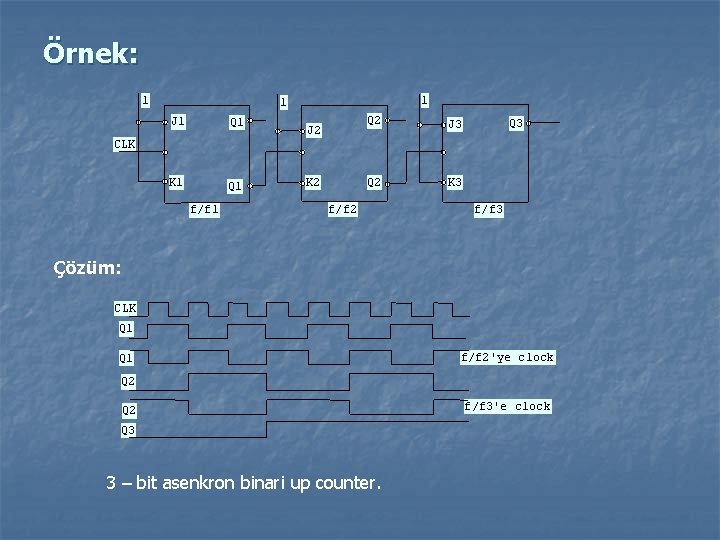 Örnek: 1 1 1 J 1 Q 1 K 1 Q 1 J 2