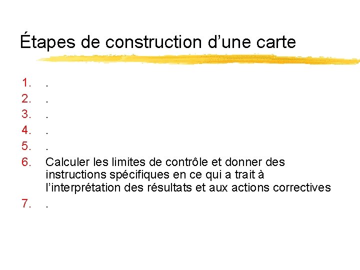 Étapes de construction d’une carte 1. 2. 3. 4. 5. 6. 7. . . Étapes de construction d’une carte 1. 2. 3. 4. 5. 6. 7. . .
