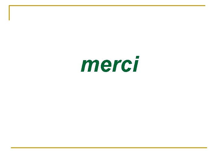 merci merci