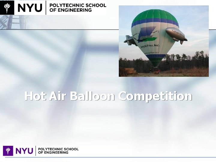 Hot Air Balloon Competition 