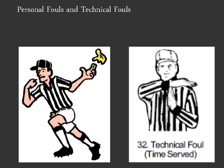 Personal Fouls and Technical Fouls 