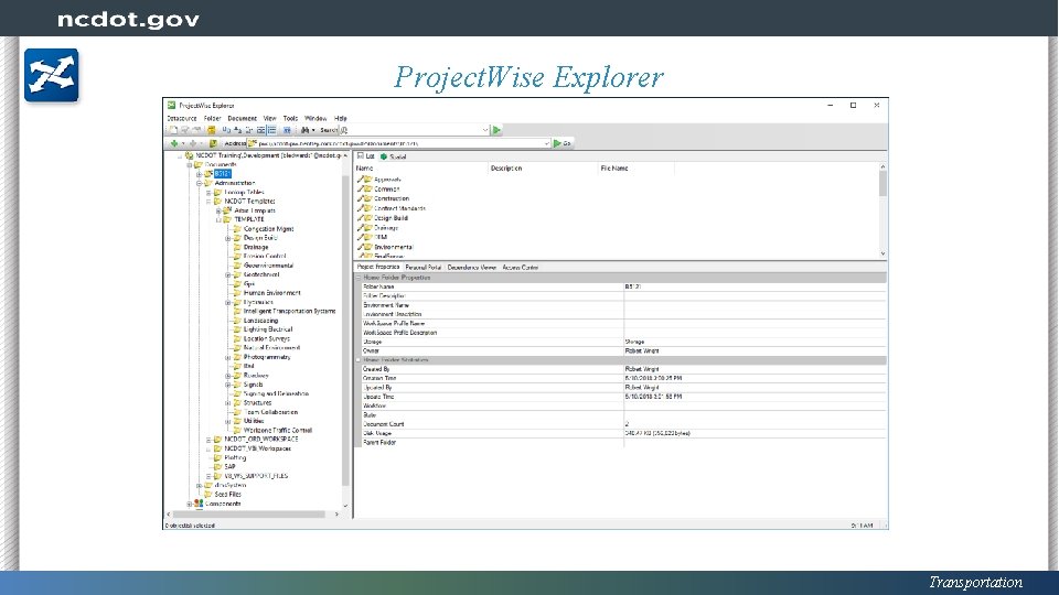 Project. Wise Explorer Transportation 