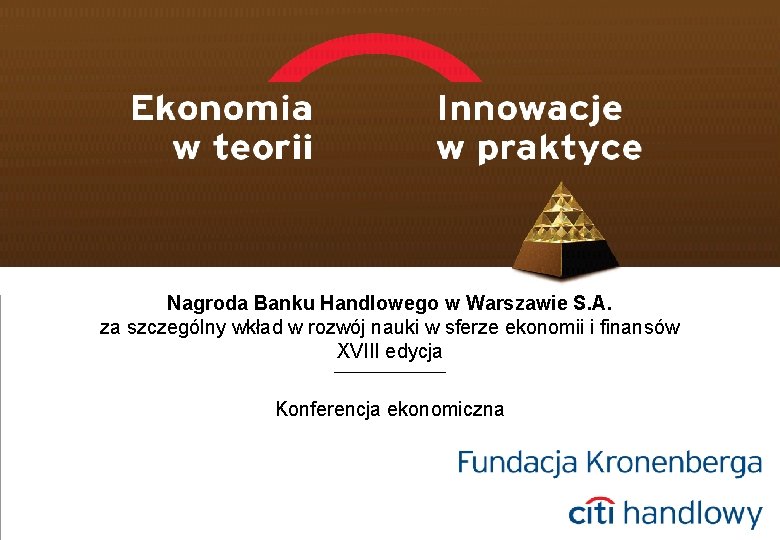 Nagroda Banku Handlowego w Warszawie S. A. za szczególny wkład w rozwój nauki w