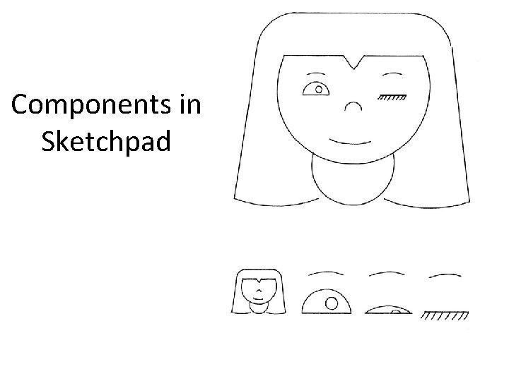 Components in Sketchpad 