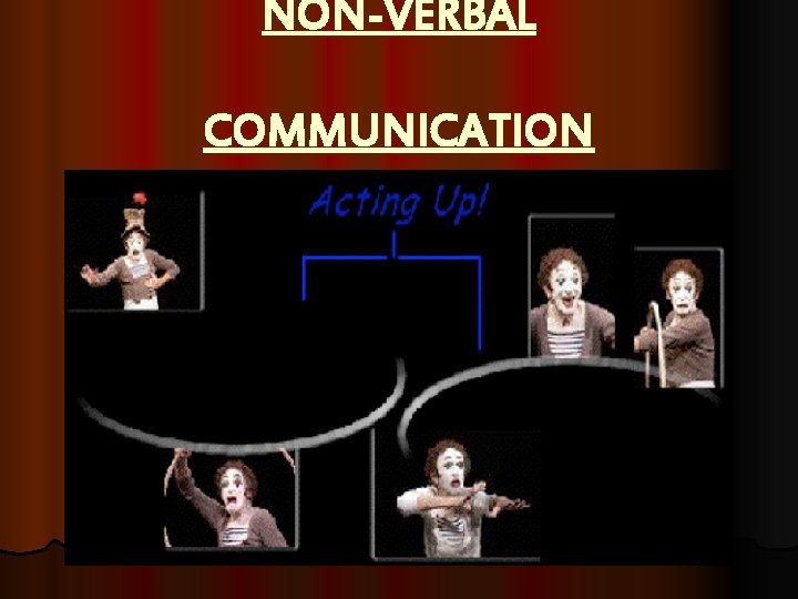 NON-VERBAL COMMUNICATION 