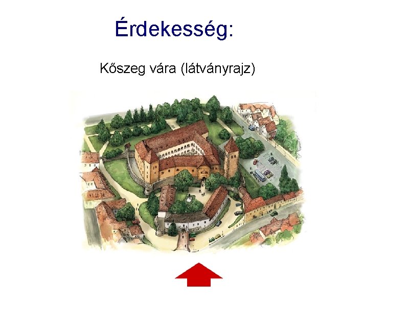 Érdekesség: Kőszeg vára (látványrajz) 