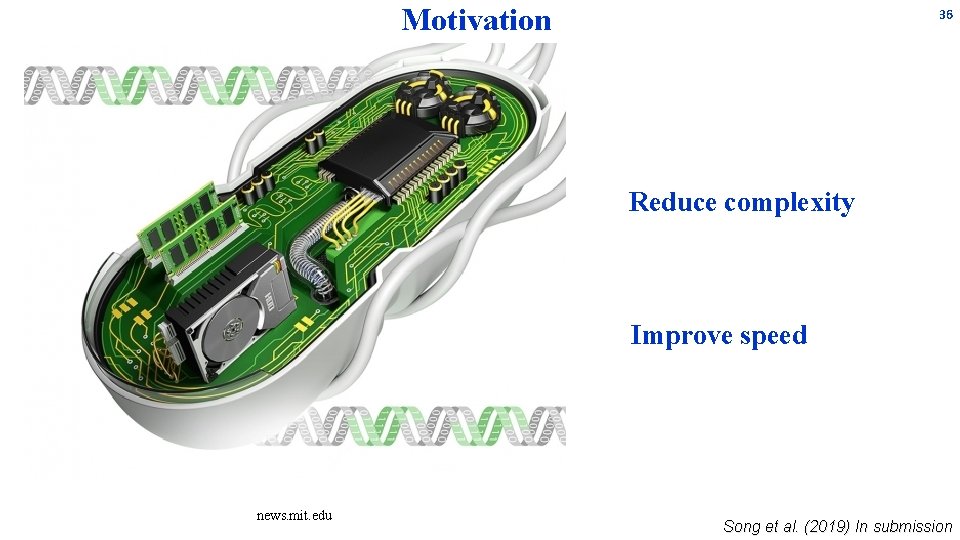 Motivation 36 Reduce complexity Improve speed news. mit. edu Song et al. (2019) In Motivation 36 Reduce complexity Improve speed news. mit. edu Song et al. (2019) In