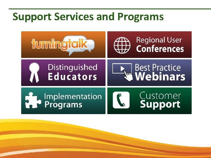 Support Services and Programs 