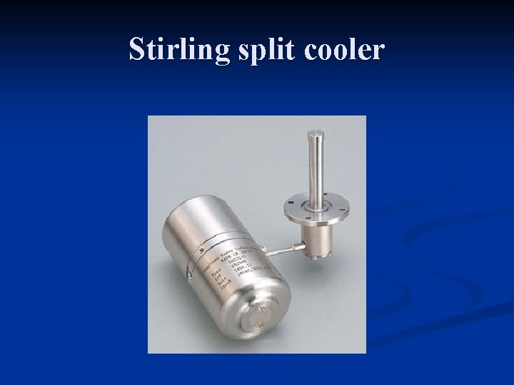 Stirling split cooler 