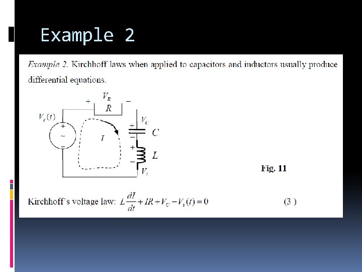 Example 2 Example 2