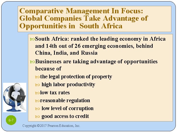 Comparative Management In Focus: Global Companies Take Advantage of Opportunities in South Africa: ranked
