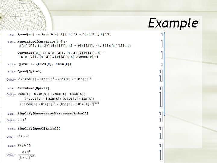 Example Example