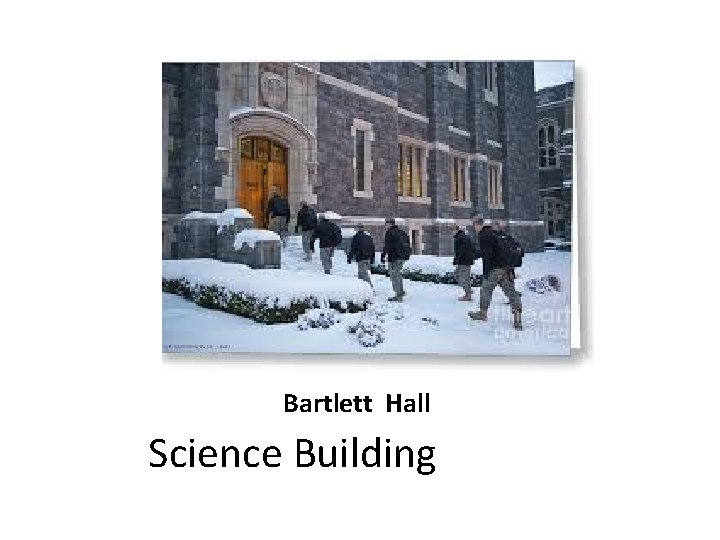 Bartlett Hall Science Building 