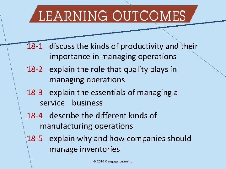 18 -1 discuss the kinds of productivity and their importance in managing operations 18