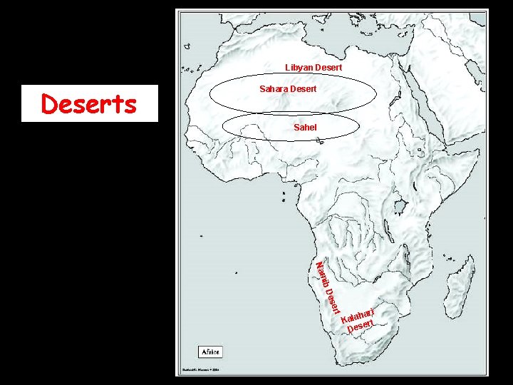 Libyan Deserts Sahara Desert Sahel ib D Nam rt ese hari Kala ert Des