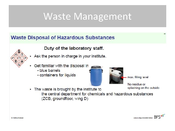 Waste Management 