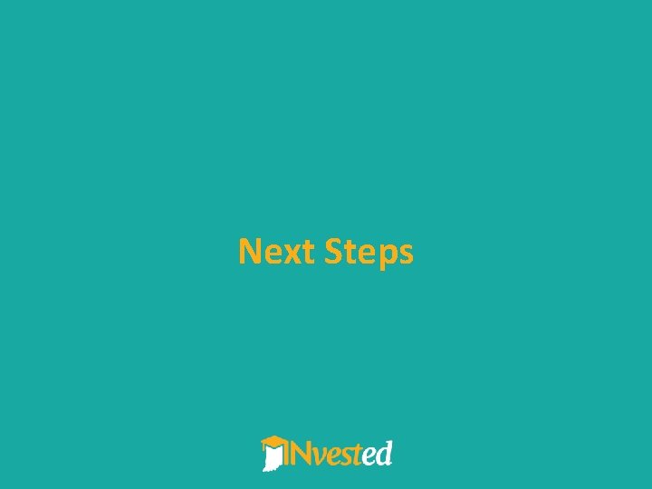 Next Steps 