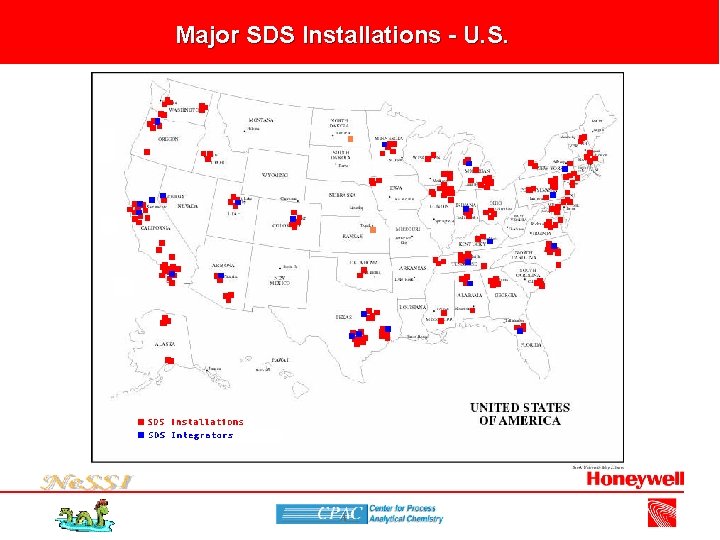 Major SDS Installations - U. S. Smart Distributed System 
