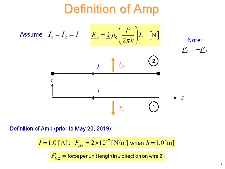 Definition of Amp Assume Note: 2 x 1 Definition of Amp (prior to May Definition of Amp Assume Note: 2 x 1 Definition of Amp (prior to May