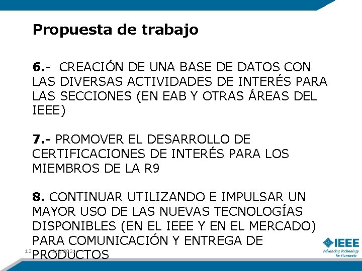 Propuesta de trabajo 6. - CREACIÓN DE UNA BASE DE DATOS CON LAS DIVERSAS