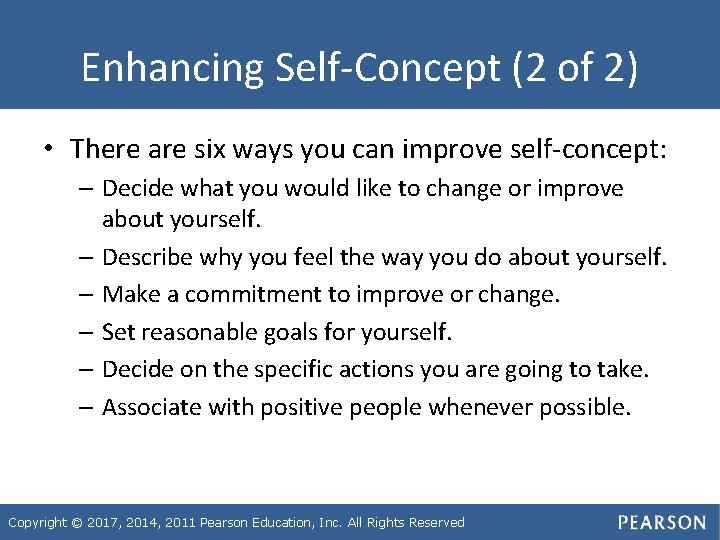Improve ways self concept to 5 ways