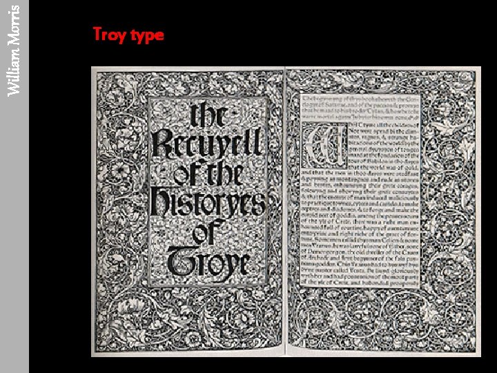 William Morris Troy type 