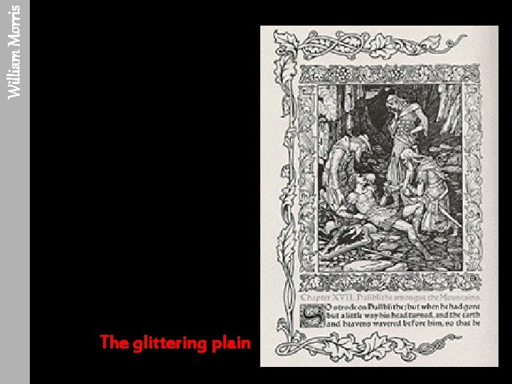 William Morris The glittering plain 