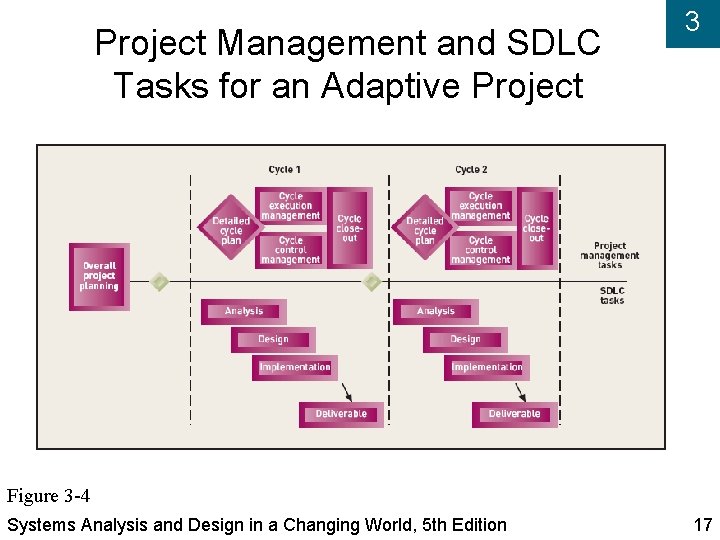 Project Management and SDLC Tasks for an Adaptive Project 3 Figure 3 -4 Systems