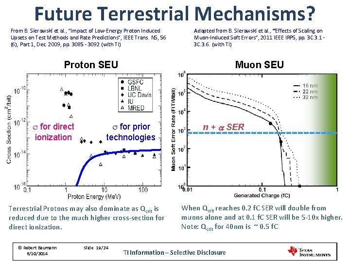 Future Terrestrial Mechanisms? From B. Sierawski et al. , “Impact of Low-Energy Proton Induced Future Terrestrial Mechanisms? From B. Sierawski et al. , “Impact of Low-Energy Proton Induced