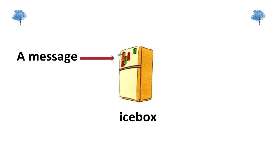 A message icebox 