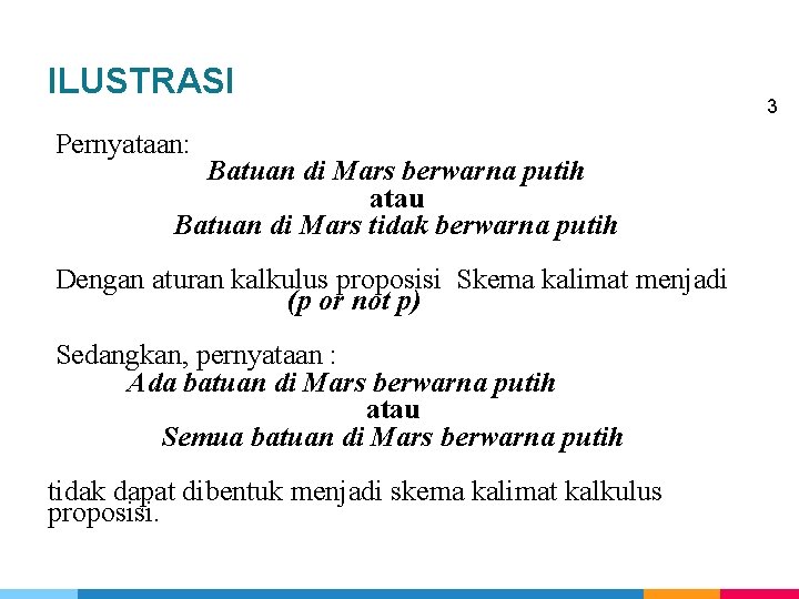 ILUSTRASI Pernyataan: Batuan di Mars berwarna putih atau Batuan di Mars tidak berwarna putih