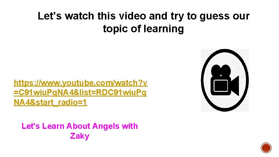 Let’s watch this video and try to guess our topic of learning https: //www. Let’s watch this video and try to guess our topic of learning https: //www.