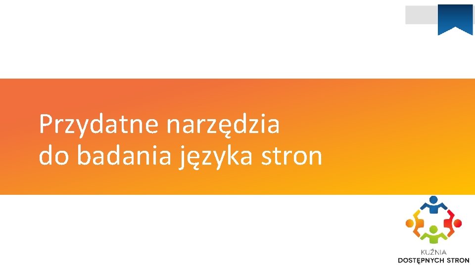 Przydatne narzędzia do badania języka stron 