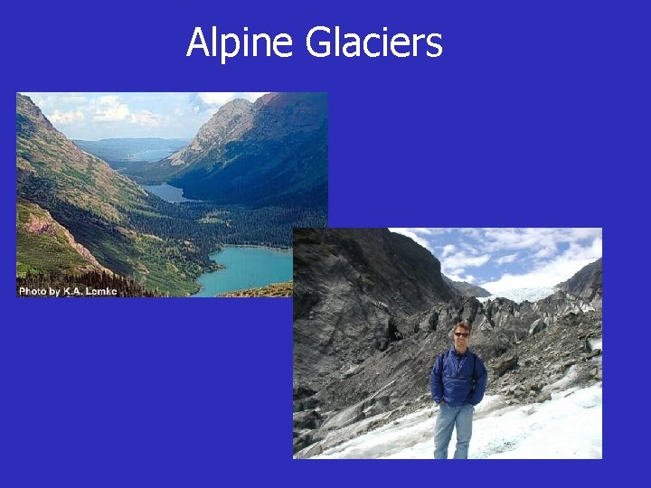 Alpine Glaciers 