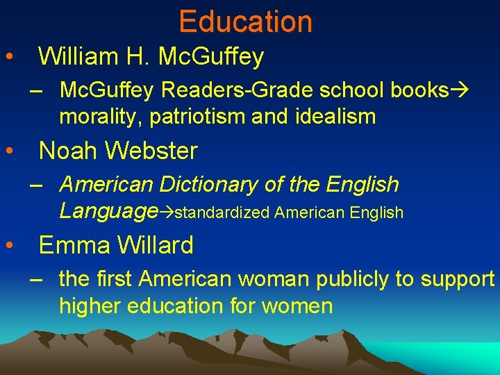 Education • William H. Mc. Guffey – Mc. Guffey Readers-Grade school books morality, patriotism