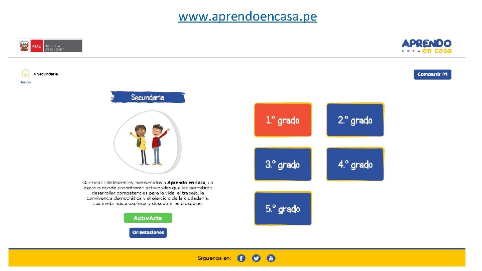 www. aprendoencasa. pe 