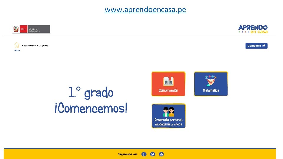 www. aprendoencasa. pe 