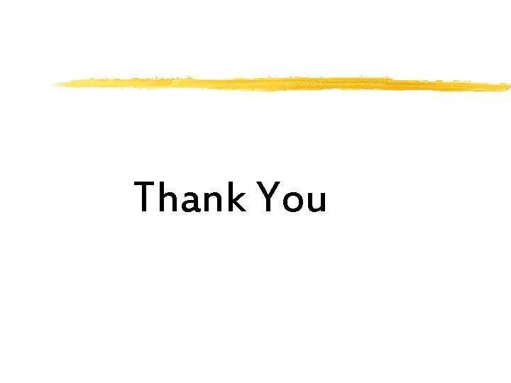 Thank You Thank You