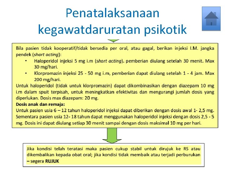 Penatalaksanaan kegawatdaruratan psikotik 