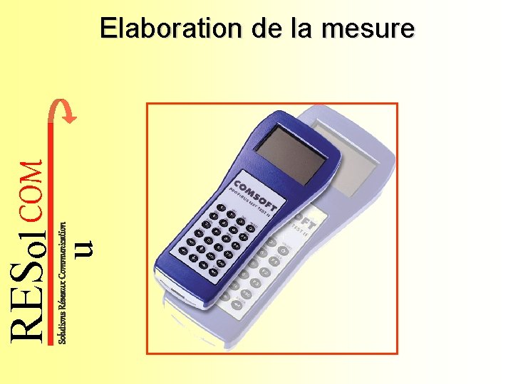 u Solutions Réseaux Communication RESol COM Elaboration de la mesure 