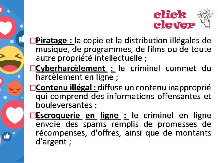 �Piratage : la copie et la distribution illégales de musique, de programmes, de films