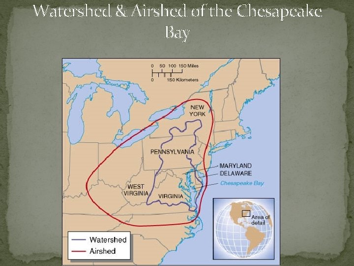 Watershed & Airshed of the Chesapeake Bay 