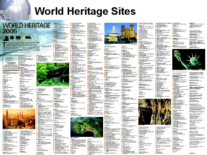 World Heritage Sites 